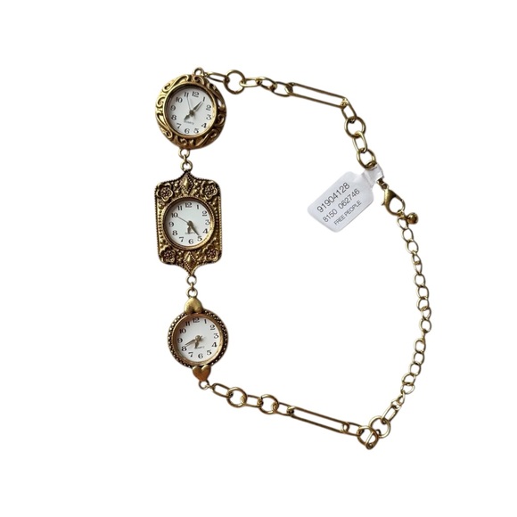 Free People Timeless Watch Choker Necklace in Gold | NWT - Picture 5 of 11